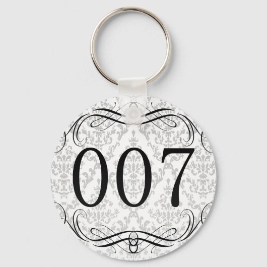 007 Gebiedscode Sleutelhanger (Voorkant)