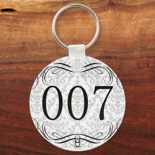 007 Gebiedscode Sleutelhanger (Voorkant)