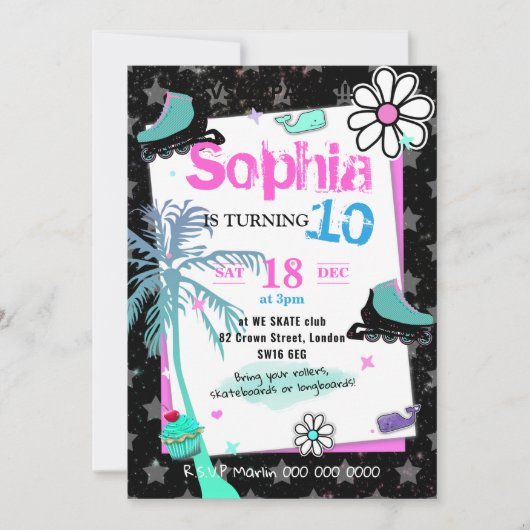 007 Tienerfeest vsco trend thema (Voorkant)