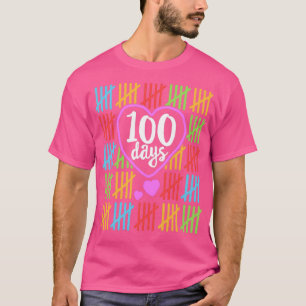 00 dagen school voor leraren vrouwen die cadeautje t-shirt