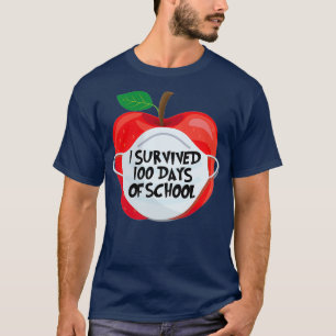 00 dagen virtuele leraar op afstand van school t-shirt