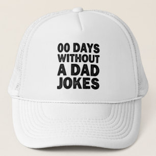 00 dagen zonder vader grapt coole vader sarcastisc trucker pet