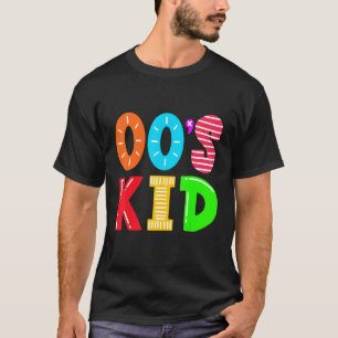 00 Kind Outfit Women Mannen  Retro Kind 2000 T-shirt