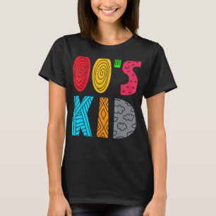 00 Kind Outfit Women Mannen Vintage Retro 3 T-shirt