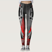 00 LvL Level Up-Leggings Leggings (Voorkant)