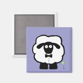 00 Schapenmagneet Magneet (Voorkant / Achterkant)