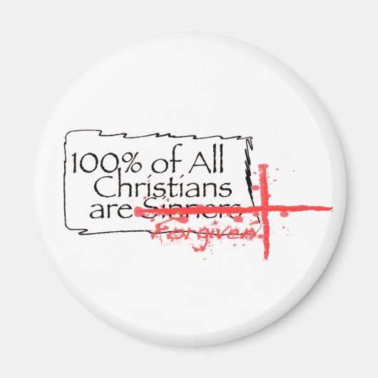 !00% van de christenen zijn magneet (Voorkant)