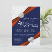 00e Jubileum - Rood, Wit en Blauw Kaart (Staand voorkant)