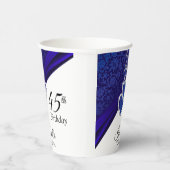 00e Sapphire Verjaardag Papieren Bekers (Rechts)