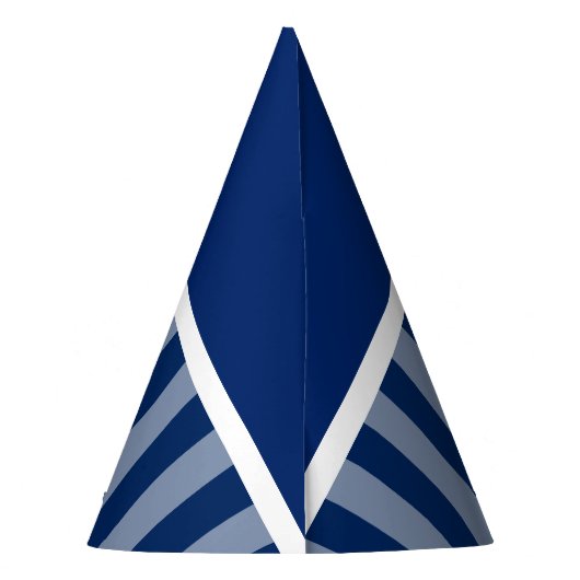 00e verjaardag - Baseball - Blauw Feesthoedjes (Achterkant)