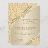 00ste Gouden Jubileum Ontwerp Kaart (Voorkant / Achterkant)