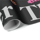 00th Happy Birthday in een groot graffiti-ontwerp Cadeaupapier (Rol Hoek)