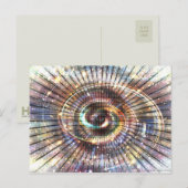 0100101010001101 (deel 2) | code binaire cyberspac briefkaart (Voorkant / Achterkant)