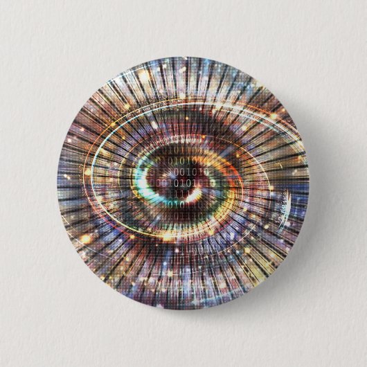 01001010100101101 - Button (Voorkant)