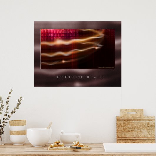 01001010100101101 - Poster (Keuken)
