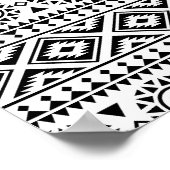 01012020 Tribal etnische Patroon-03 Poster (Hoek)