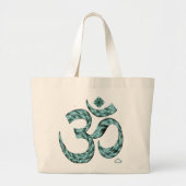 0101 Om 2 Jumbo-Tas Grote Tote Bag (Voorkant)