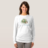 0101 Peacock Hanes Nano Long Sleeve T-Shirt (Voorkant volledig)