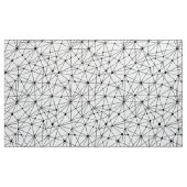 010316 Netwerk - Zwart op wit Stof (Yard (91,4 cm))