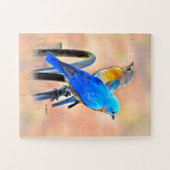 010 Bluebird Love Puzzle 11x14 Kinder Legpuzzel (Horizontaal)