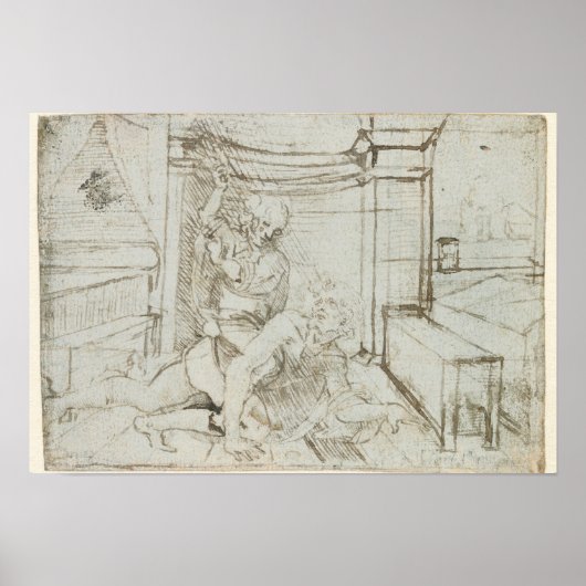 01147 Ludwig Wilhelm, graaf van Baden, 1705 Poster (Voorkant)