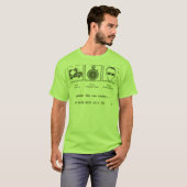0118999819991197253 (Olijfgroen) T-shirt (Voorkant volledig)