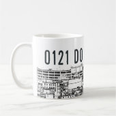 0121 DOE ONE en Birmingham cityscape op mok (Links)