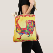 0128 - Haan Canvas tas (Dichtbij)