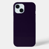 #012 Black Rock kleur Collectie Case-Mate iPhone Case (Achterkant)