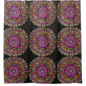 0135 - Mandala Patroon - Douchegordijn (Voorkant)