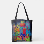0139 Moderne katten - Canvas tas (Achterkant)
