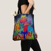0139 Moderne katten - Canvas tas (Dichtbij)