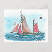 (013) Yukon Sailships Briefkaart (Voorkant)