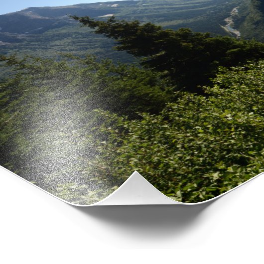 0147 8/12 Logan pass in Glacier Foto Afdruk (Hoek)