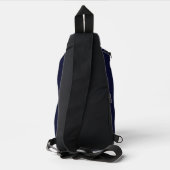 #014 Dark Navy kleur Collectie Sling Bag (Achterkant)
