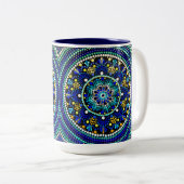 0158 - Mok Ble Talavera Mandala (Voorkant rechts)