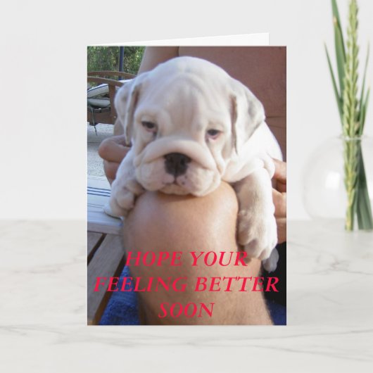 015, HOOP DAT JE JE SNEL BETER VOELT KAART (Voorkant)