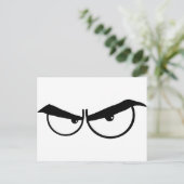 0162-Angry-Cartoon-Eyes ANGRY CARTOON EYES Briefkaart (Staand voorkant)