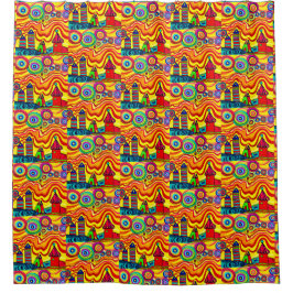 0165 - Memories uit Rusland - Shower Curtain Douchegordijn