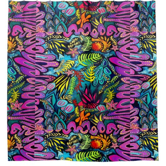 0168 - Marien leven - Shower Curtain Douchegordijn (Voorkant)