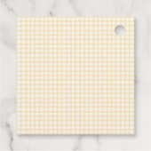 016 Marigold Bloemengingham Babyshower Bedankjes Labels (Achterkant)