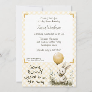 016 Marigold • Some Bunny Special Baby Shower Kaart