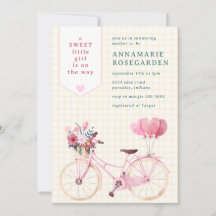 016 Marigold Zoete Bloemige Meisjesfiets Baby Show