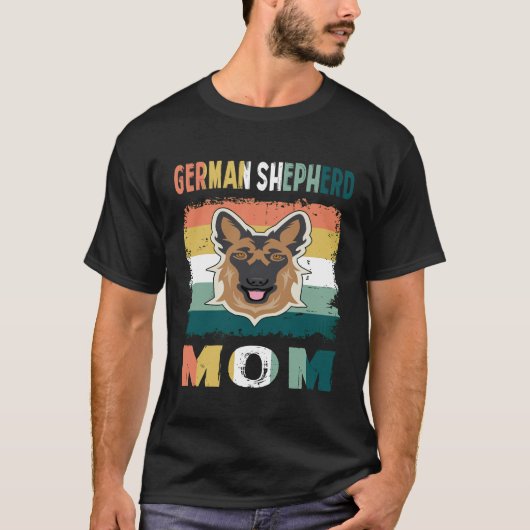 018 Duitse herder moeder T-shirt (Voorkant)
