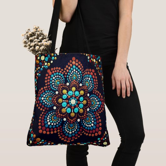 0191 - Mandala - Canvas tas (Dichtbij)