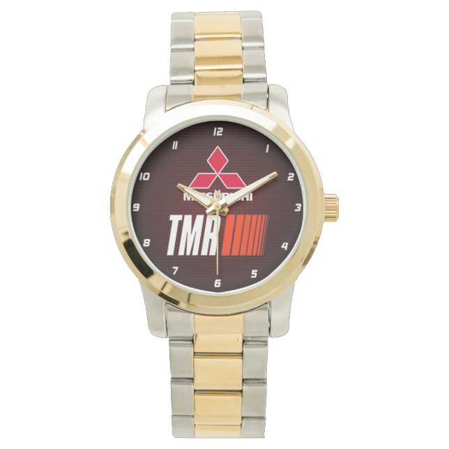 019 Mitshubitsi TMR Logo Accessoires Horloges (Voorkant)