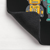 01 10 11 Robot Grappig voor Mannen Vrouwen Kindere Muismat (Hoek)