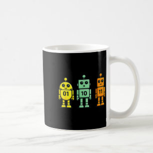 01 10 11 robot grappige binaire code robots 01 10  koffiemok