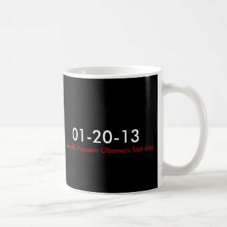01-20-13, laatste dag van Barack Hussein Obama Koffiemok
