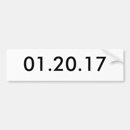 01.20.17 BUMPERSTICKER (Voorkant)